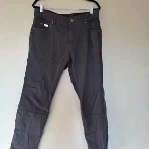 Kuhl Men's Dark Gray Pants  Size 36x32 rn# 108846